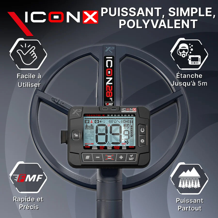 XP ICON X 28FMF RC - télécommande + disque 28cm + casque WSA-ST