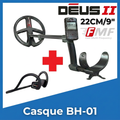 DEUS II avec mention 22CM/9 pouces et casque BH-01