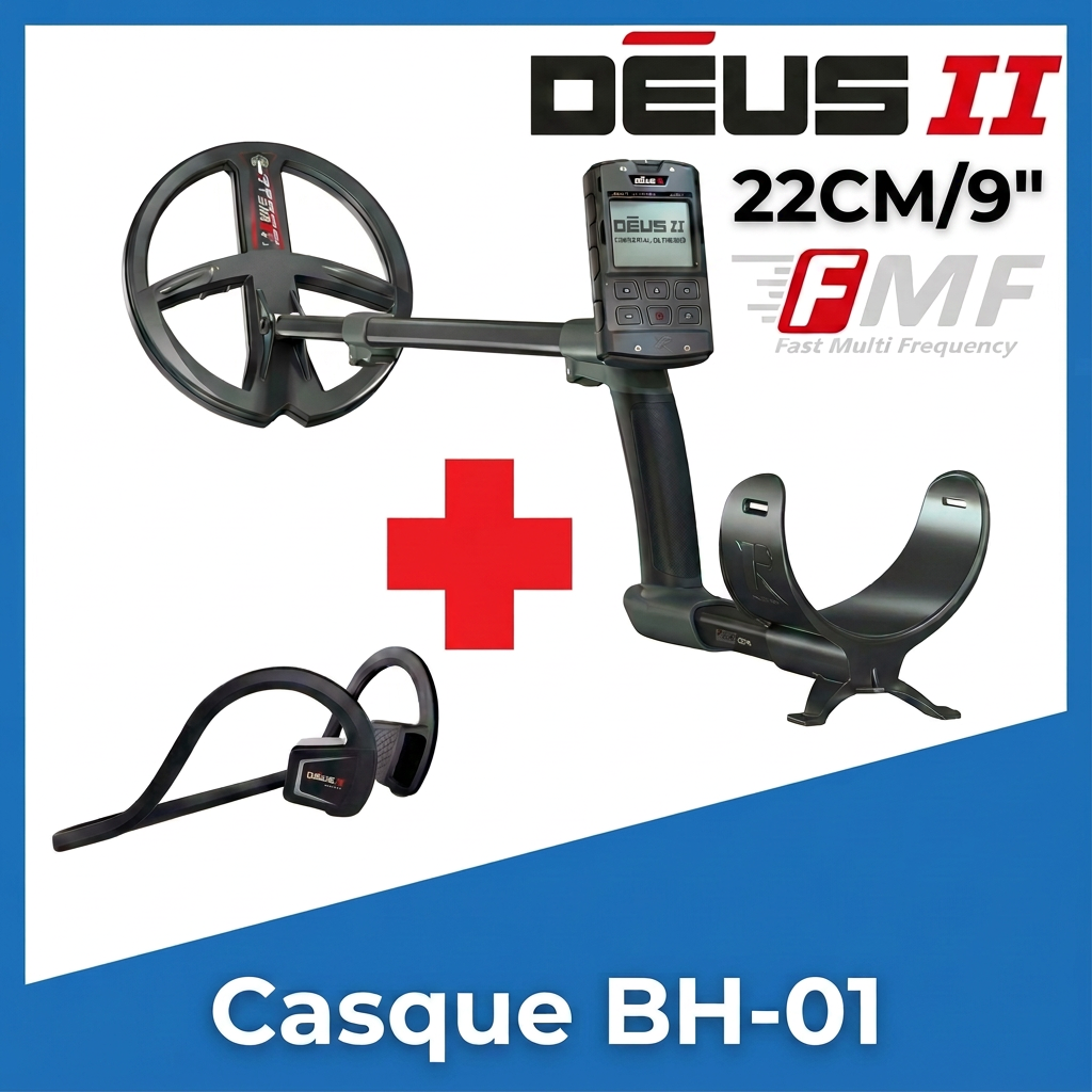 DEUS II avec mention 22CM/9 pouces et casque BH-01