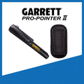 Garrett Pro-Pointer II avec son étui dans le cadre bleu