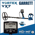 Garrett Vortex VX7 avec la bande bleue dans l’autre sens
