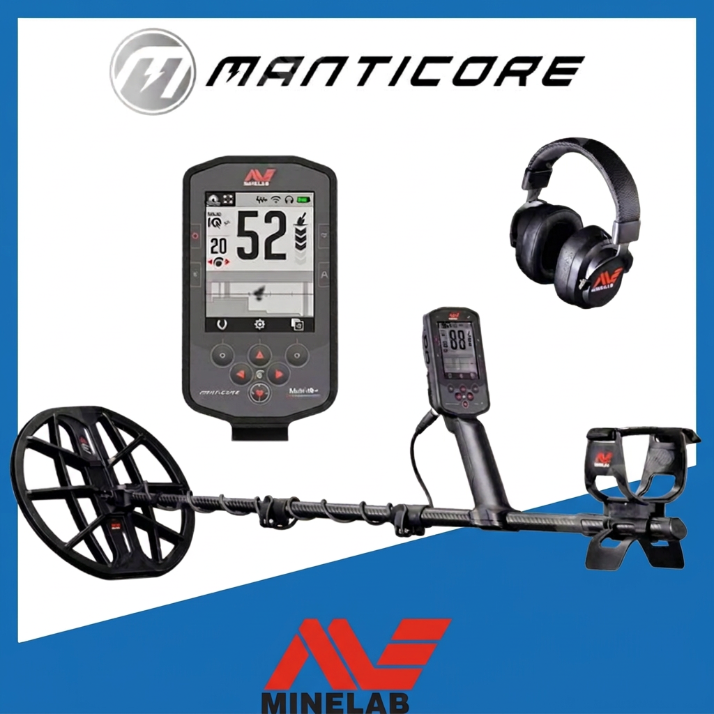 Nouvelle disposition du Minelab Manticore
