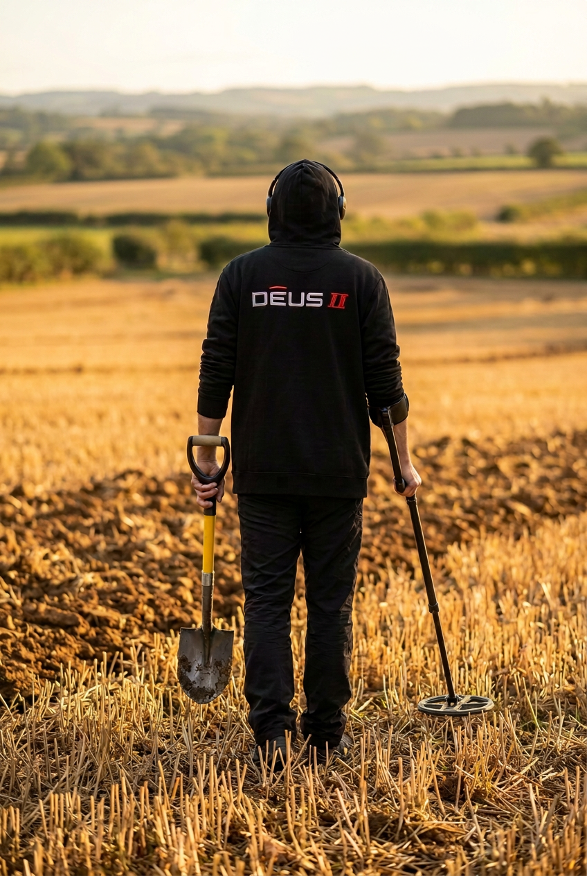 Tenue DEUS II dans un champ sans logo sur le bras
